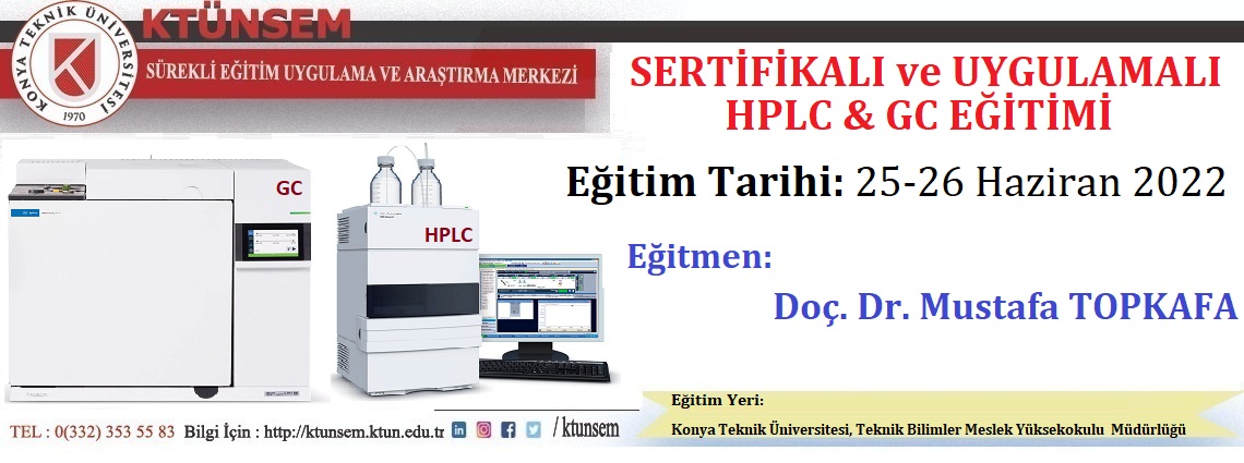 Sertifikalı ve Uygulamalı HPLC Eğitimi